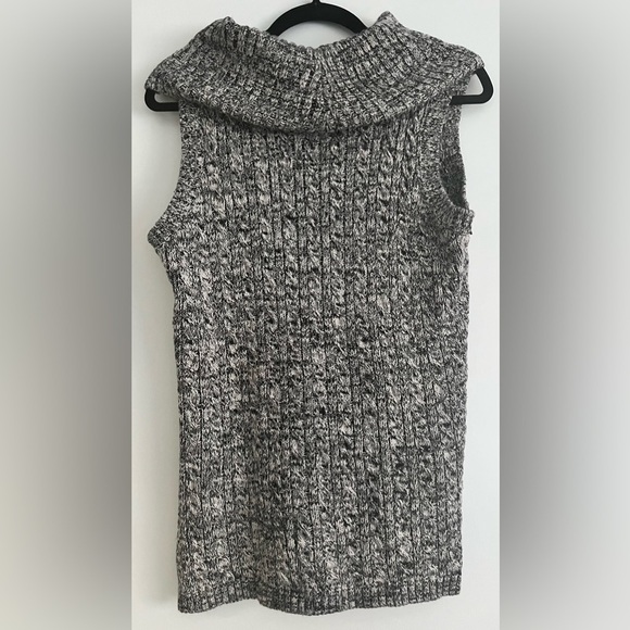 Nwot Artisan NY Tunic Cable Knit Cowl Neck Sweater Size Medium - Picture 3 of 4